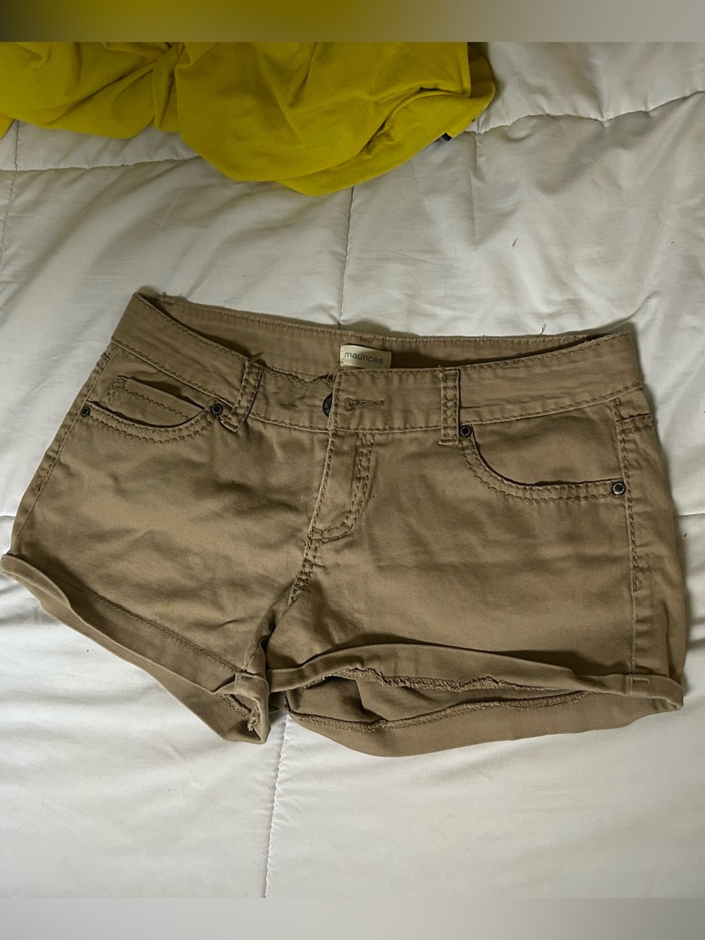 Maurices Brown Women's Jean-Style Shorts